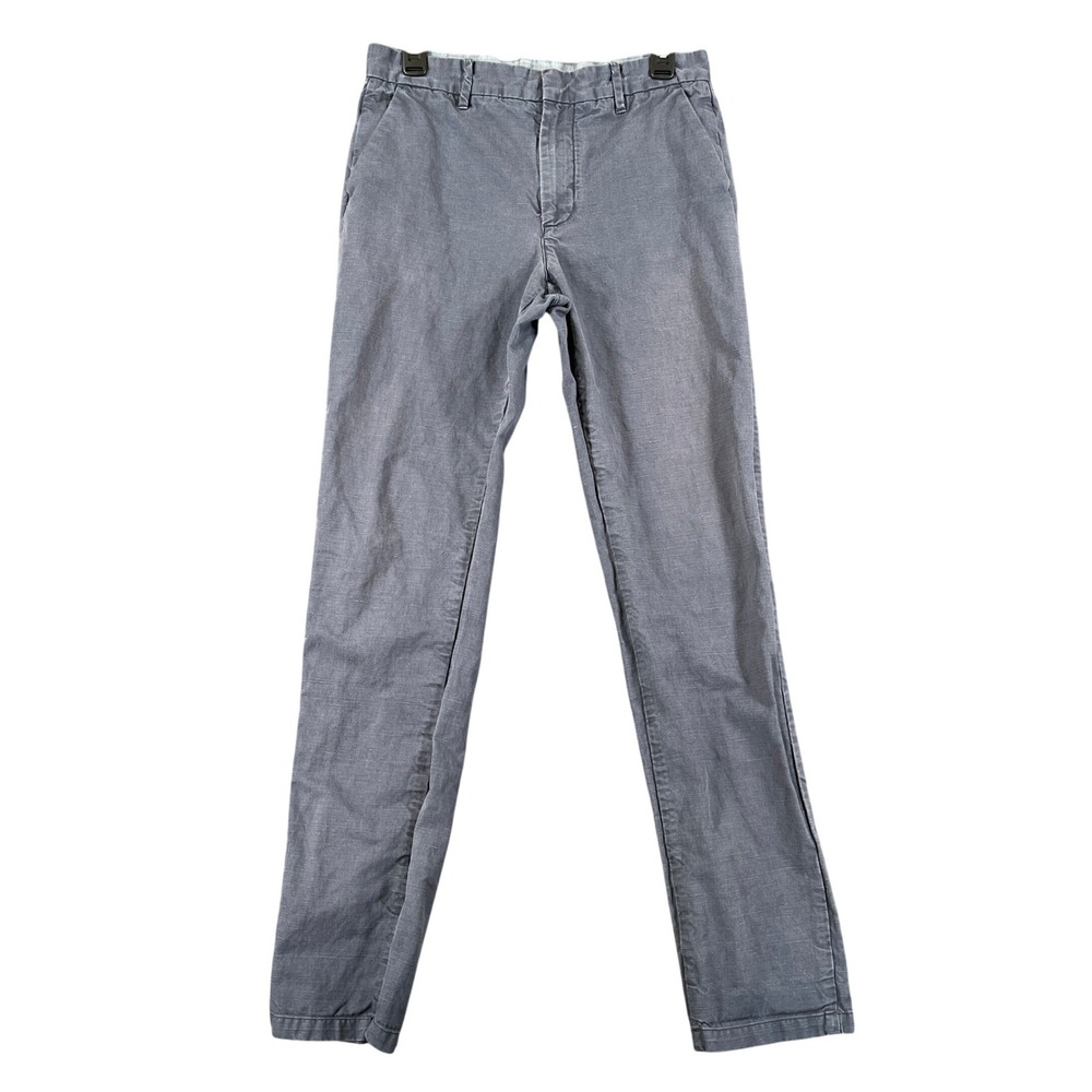 Outerknown S.E.A. Leg Pants Mens 30 Blue Organic Hemp Cotton Chino Casual